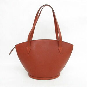 Louis Vuitton Epi Bag Jacques Saint Tote Brown Shoulder